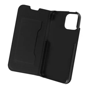 Etui Folio do iPhone 13 Pro Max Video Holder Akashi czarne - Etui i futerały do telefonów - miniaturka - grafika 1