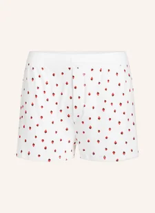 Skims Szorty Rekreacyjne Cotton Rib weiss - Spodenki damskie - miniaturka - grafika 1