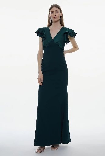 KAREN MILLEN SUKIENKA Z KRÓTKIM RĘKAWEM 36 Y1N