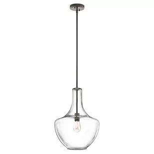 Elstead Lighting Oprawa: stary brąz średnia lampa wisząca Everly - Lampy sufitowe - miniaturka - grafika 1