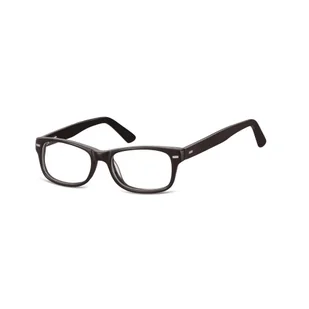 Okulary dziecięce zerówki Nerdy AK49G czarne - Okulary korekcyjne, oprawki, szkła - miniaturka - grafika 1