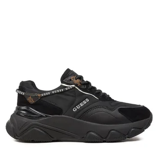 Sneakersy Guess Micola FL7MIC FAL12 Czarny - Sneakersy damskie - miniaturka - grafika 1