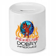 Skarbonki - Skarbonka Dla Korneli na Urodziny na Prezent z Nadrukiem ze Zdjęciem + Opakowanie na prezent (wzór 03) - miniaturka - grafika 1