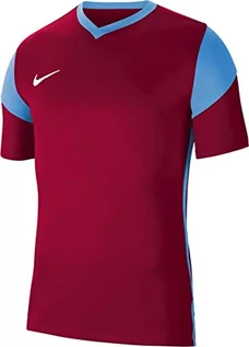 Koszulki sportowe męskie - Nike Koszulka chłopięca Park Derby Iii Jersey S/S czerwony Team Red/University Blue/White 134-146 CW3833-677 - grafika 1