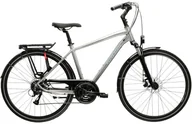 Rowery - Rower trekkingowy męski Kross Trans 3.0 28 XL(23") srebrny/błękitny połysk - miniaturka - grafika 1