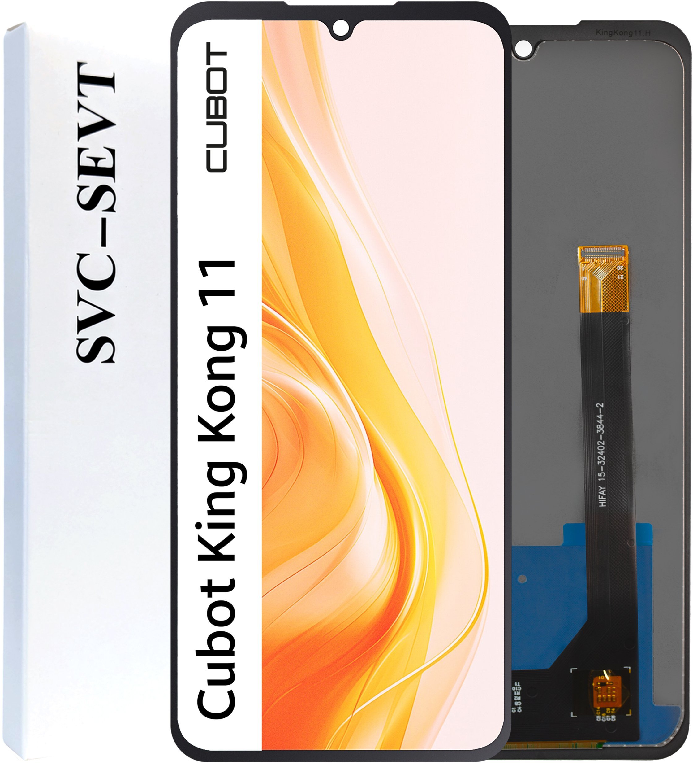 Wyświetlacz do Cubot KingKong 11 Ekran LCD Oryginał Zila 5904858355389