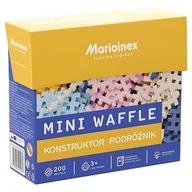 Klocki - Klocki Mini Waffle 200 el. Konstruktor Podróżnik - miniaturka - grafika 1