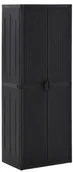 Szafy - Czarna szafa gospodarcza do piwnicy i garażu L8-A63 - miniaturka - grafika 1