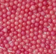 Dodatki do ciast w proszku - POSYPKA PEREŁKI GROSZKI CUKROWE różowe sd 4mm 25g - miniaturka - grafika 1