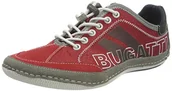 Trampki męskie - bugatti Męskie trampki Canario, czerwony, 45 EU - miniaturka - grafika 1