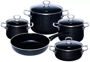 Riess Zestaw 5cz black magic r-0558-009 - Zestawy garnków i patelni - miniaturka - grafika 1