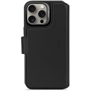 Etui DECODED Leather Detachable Wallet MagSafe do Apple iPhone 16 Pro Max Czarny | Bezpłatny transport - Etui i futerały do telefonów - miniaturka - grafika 1