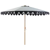 Parasole ogrodowe - Beliani Parasol ogrodowy 270 cm ISOLOTTO Szary - miniaturka - grafika 1