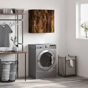 Szafki na klucze - vidaXL Szafka wisząca, przydymiony dąb, 60x31x60 cm - miniaturka - grafika 1