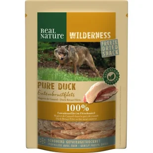 REAL NATURE WILDERNESS Liofilizowane przekąski 100 g Pure Duck - Przysmaki dla psów - miniaturka - grafika 1
