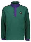 Odzież trekkingowa męska - adidas Bluza polarowa w kolorze zielonym - miniaturka - grafika 1