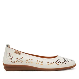 Baleriny Pikolinos W4C-4927 Biały - Baleriny - miniaturka - grafika 1