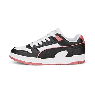 PUMA Męskie trampki Rbd Game Low, Puma White Puma Black Loveable Puma Gold, 46 EU - Trampki męskie - miniaturka - grafika 1