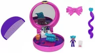 Figurki dla dzieci - Polly Pocket, Puzdereczko z akcesoriami - Nocowanie - miniaturka - grafika 1