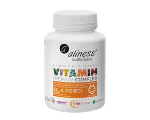 MEDICALINE Aliness Vitamin Premium Complex dla dzieci x 120 tabl - Witaminy i minerały - miniaturka - grafika 1