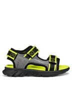 Buty dla chłopców - Geox Sandały J Airadyum Bo J45F1B 014ME C0666 S Szary - miniaturka - grafika 1