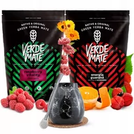 Yerba Mate - Zestaw Yerba Verde Mate Energia Raspberry 1 kg - miniaturka - grafika 1