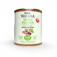 Mokra karma dla psów - WATAHA MONO PUSZKA DLA PSA JAGNIECINA Z BURAKAMI 800G - miniaturka - grafika 1