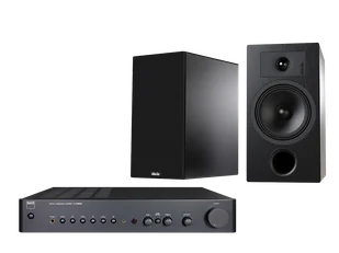 NAD C316BEE V2 (czarny) + Tesi 3 (czarny) - Zestawy stereo - miniaturka - grafika 1