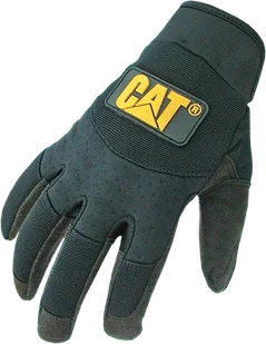 CAT rękawice PU synthetic Leather Pad Spandex Back xl - Rękawice robocze - miniaturka - grafika 1