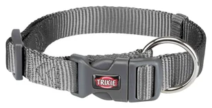 Trixie Obroża Premium ML 3555 cm/20 mm grafit - Obroże dla psów - miniaturka - grafika 1