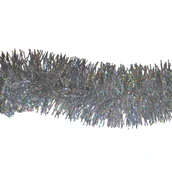 Ozdoby bożonarodzeniowe - Łańcuch choinkowy 200 x 6 cm srebrny - miniaturka - grafika 1