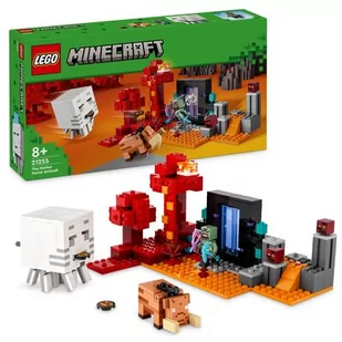 LEGO 21255 Minecraft Zasadzka w portalu do Netheru - Klocki - miniaturka - grafika 1