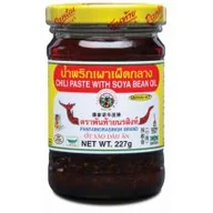 Koncentraty warzywne, przeciery - Pantai Pasta chilli z olejem sojowym 227 g - miniaturka - grafika 1
