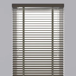 Trendiy Decosol Żaluzje drewniane, 50 mm, 100x130 cm, taupe - Żaluzje - miniaturka - grafika 1