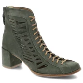 Botki damskie - Maciejka, Botki, 05508-09/00-5 Zielony, rozmiar 40 - miniaturka - grafika 1