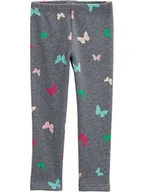 Spodenki dla niemowląt - carter's Legginsy w kolorze szarym - miniaturka - grafika 1