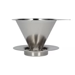 Hario Metalowy Drip V60-01 z podstawką 8389-uniw - Zaparzacze i kawiarki - miniaturka - grafika 1