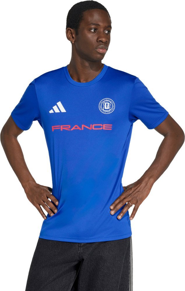 Adidas Koszulka męska adidas France 26 Jersey niebieska KH2312 XL