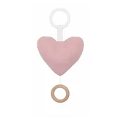 Zabawki na biegunach - Jabadabado Pozytywka - Zawieszka Różowe Serce, Jabadabadoo - miniaturka - grafika 1