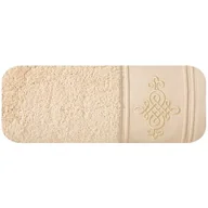 Ręczniki - Euro Firany Ręcznik Kąpielowy Klas2 (02) 50 x 90 Beżowy 1217998 - miniaturka - grafika 1