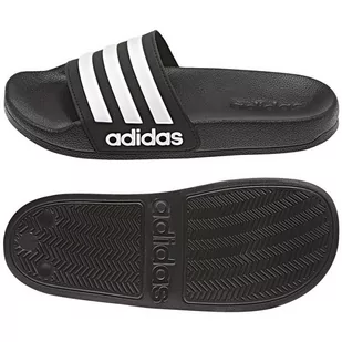 Klapki adidas Adilette Shower K G27625 czarne - Buty dla dziewczynek - miniaturka - grafika 1