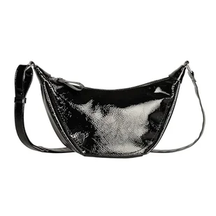 TOM TAILOR Denim Liriel damska torba na ramię Crossbody Bag średnia, czarny, Mittelgroß - Torebki damskie - miniaturka - grafika 1