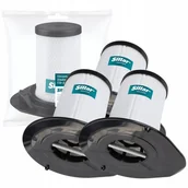 Filtry do odkurzaczy - Filtry Sillar do odkurzacza pionowego Rowenta Tefal zamiennik ZR009002 3szt - miniaturka - grafika 1