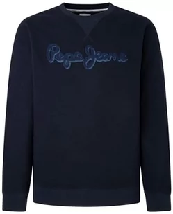 Pepe Jeans Bluza męska Ryan Crew, Niebieski (Dulwich), L - Bluzy męskie - miniaturka - grafika 1