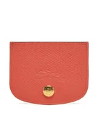 Etui na dokumenty i karty - Longchamp Etui na karty kredytowe 30031HYZ Koralowy - miniaturka - grafika 1