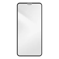 Szkła hartowane na telefon - Zabezpieczenie ekranu ze szkła hartowanego 9H do Apple iPhone X, kolorowe krawędzie – czarne - miniaturka - grafika 1