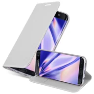 Etui i futerały do telefonów - Pokrowiec Ochronny Do Samsung Galaxy S7 EDGE Etui w CLASSY SREBRNY Case Obudowa Ochronny Cover Cadorabo - miniaturka - grafika 1