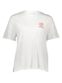 Koszulki i topy damskie - Vila Koszulka w kolorze białym - miniaturka - grafika 1