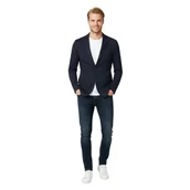 Swetry męskie - Marynarka męski Lee Cooper Fosto granatowa klasyczna -XL - miniaturka - grafika 1