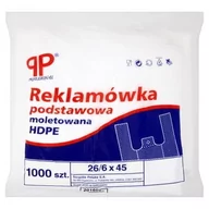 Folia, papier śniadaniowy, serwetki - Hdpe Reklamówki Hd Podstawowe Białe 1000 Sztuk - miniaturka - grafika 1